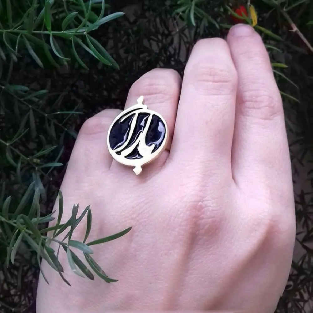 Silber Siegelring für Damen mit persischer Baran Kalligraphie