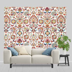 Persischer Wandteppich mit Feinem Blumenmuster Farsh
