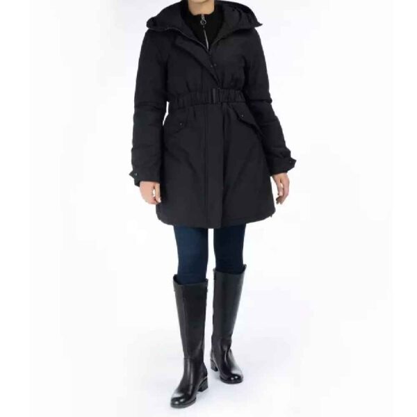 Modische Daunenjacke für Damen mit Reißverschluss und langen Ärmeln Jooti