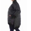 Modische Daunenjacke für Damen mit Reißverschluss und langen Ärmeln