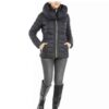Modische Daunenjacke für Damen mit Reißverschluss und langen Ärmeln Siara