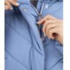 Daunenjacke für Damen mit Reißverschluss und Kapuze Bahar