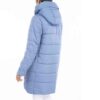 Daunenjacke für Damen mit Reißverschluss und Kapuze Bahar