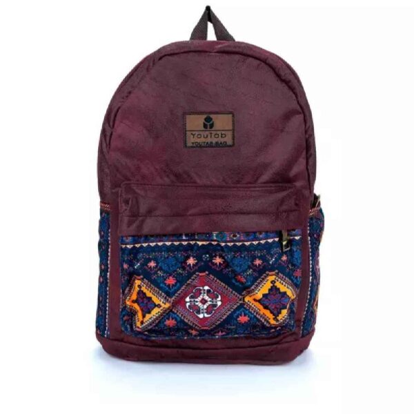 Persischer Ethno-Rucksack für Damen Modell Maroon