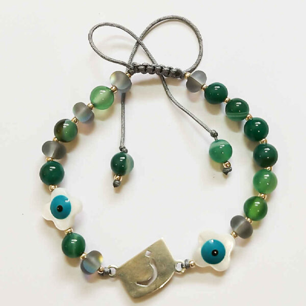 Persisches Silber-Perlenarmband für Damen – Z Modell