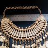 Damen Ottoman-Münzen Choker-Halskette