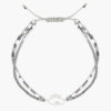 Persisches Silber-Perlenarmband für Damen – Anar Modell