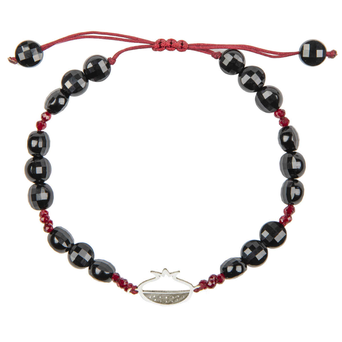 Persisches Silber-Perlenarmband für Damen – Anardoon Modell