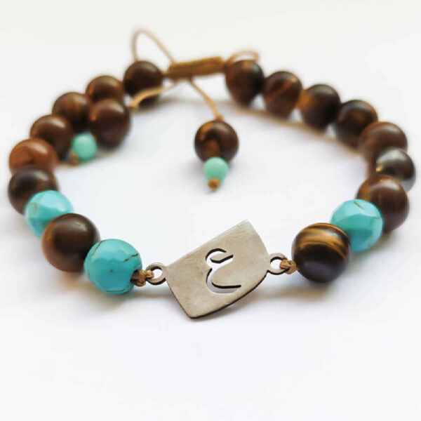 Persisches Silber-Perlenarmband für Damen – Ayn Design