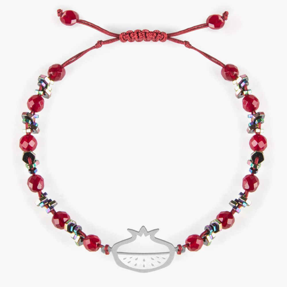 Persisches Silber-Perlenarmband für Damen – Laal Design