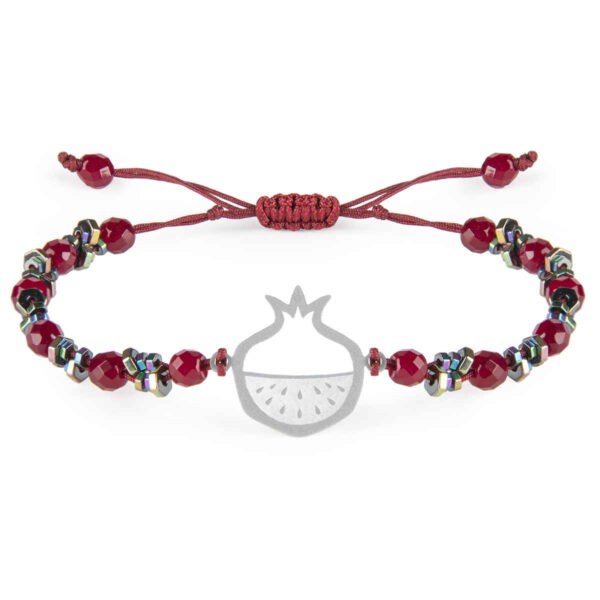 Persisches Silber-Perlenarmband für Damen – Laal Design