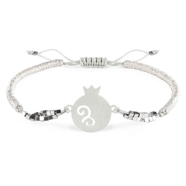 Persisches Silber-Perlenarmband für Damen – Yalda Design