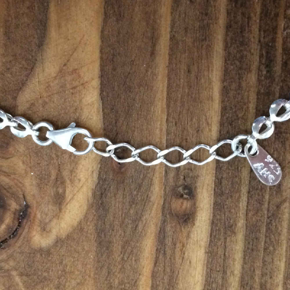 Silberarmband mit Türkisstein für Frauen Afra