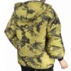 Daunenjacke für Damen mit Reißverschluss und Kapuze