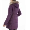 Daunenjacke für Damen mit Reißverschluss und Kapuze Foad
