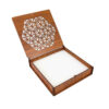 Handgefertigte Holz-Schmuckbox mit geometrischem Design