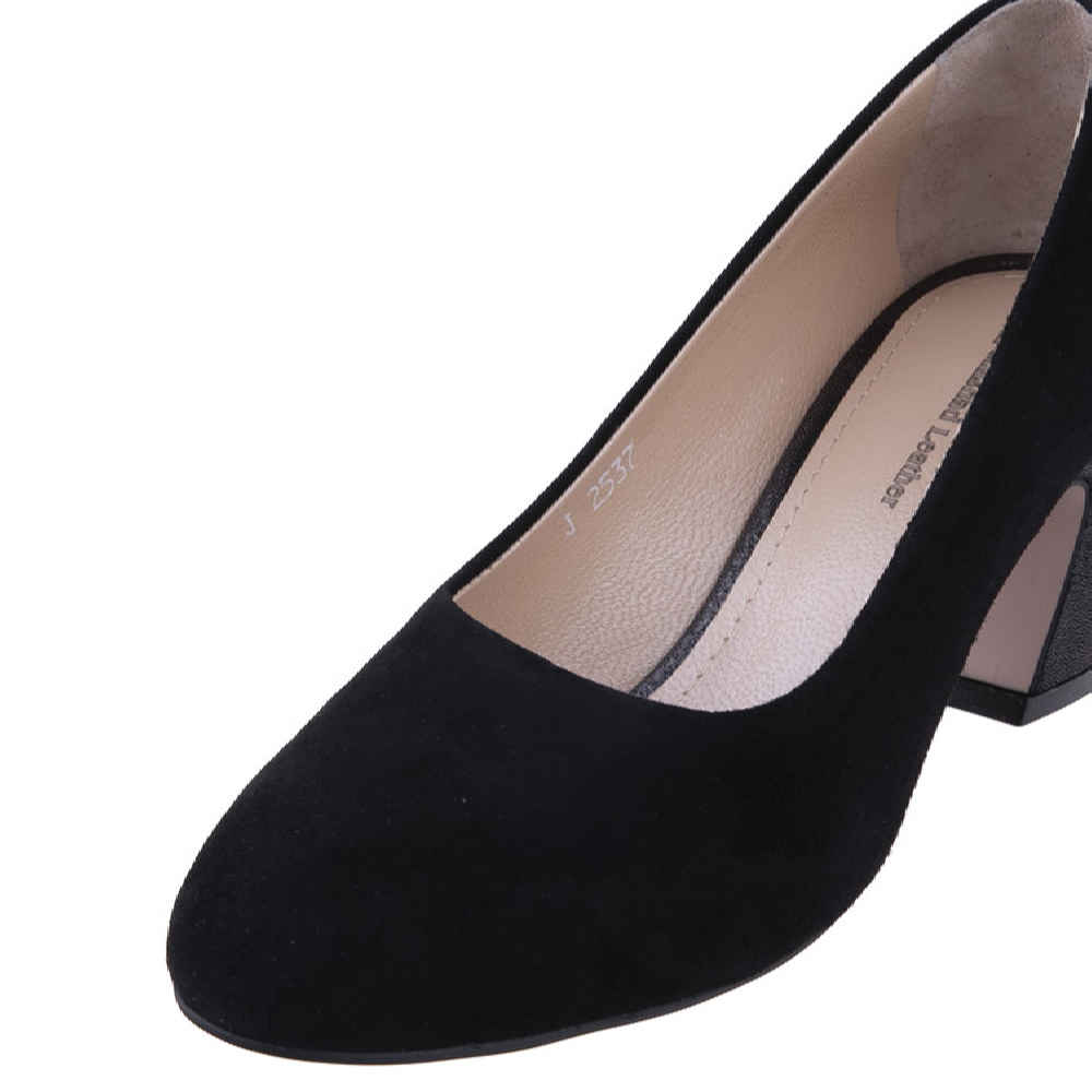 Damenschuhe aus Leder mit hohen Absätzen Modell Sama