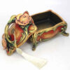 Polyester-Schmuckbox handgefertigt im Vintage-Stil