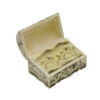 Handgefertigte Knochen-Schmuckbox mit persischem Chogan-Muster