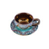 Persisches Teetassenset mit Untertasse - Victoria Keramikdesign