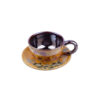 Persisches Teetassenset mit Untertasse - Farzin Keramikdesign