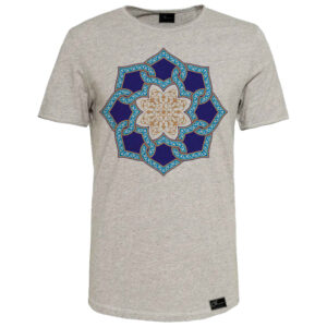 Kurzarm-T-Shirt Modell Satin – Persisch Inspirierte Baumwolle