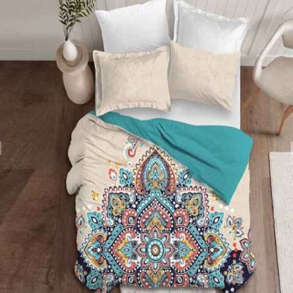 Persisch inspiriertes Bettüberwurf-Komplettset – Modell Pinky