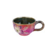 Persisches Teetassenset mit Untertasse - Rose Keramikdesign