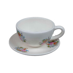 Persische Teetasse mit Untertasse – Garden Keramikdesign