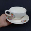 Persische Teetasse mit Untertasse - Garden Keramikdesign