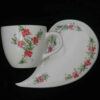 Persische Teetasse mit Untertasse - Garden Keramikdesign
