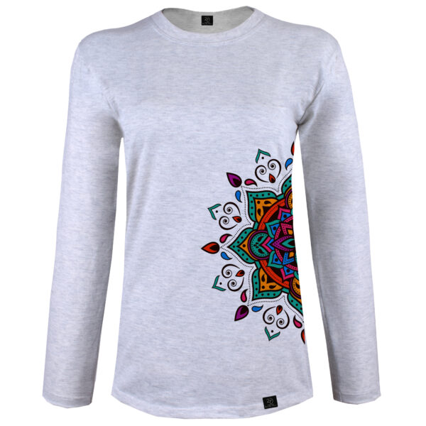 Langarm-Baumwoll-T-Shirt Modell Asra – Warm & Elegant