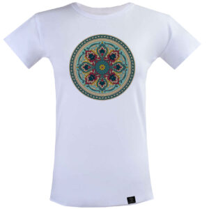 Baumwoll-Kurzarm-T-Shirt Modell Sadaf – Klassischer Persischer Stil