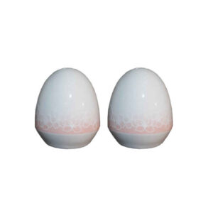 Set aus Keramik Salz- und Pfefferstreuern Pink