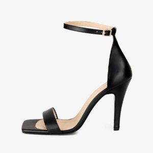 Damenschuhe mit Knöchelriemen und hohen Absätzen Modell Charlotte