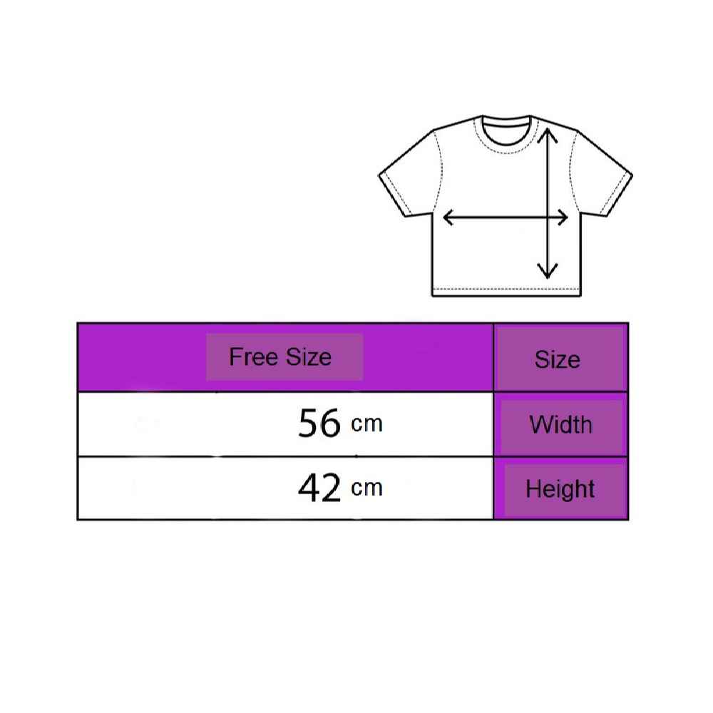 Damen Kurzarm-Crop-Top Modell Magic