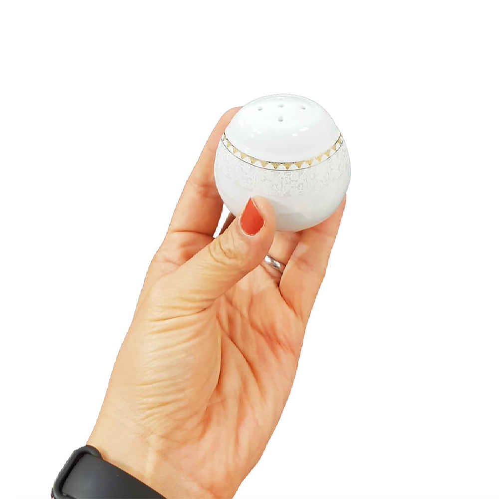 Set aus Keramik Salz- und Pfefferstreuern Zarin