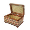 Handgefertigte Holz-Schmuckbox mit persischem Khatam-Design