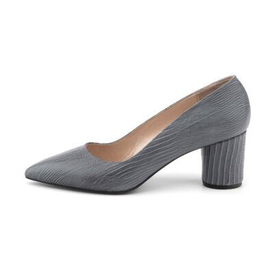 Damenschuhe aus Leder mit hohen Absätzen Modell Gisha