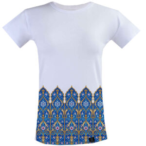 Baumwoll-Kurzarm-T-Shirt Modell Sahar – Weicher Persischer Stil