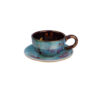 Persisches Teetassenset mit Untertasse - Vida Keramikdesign