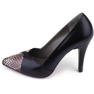 Damenschuhe aus Leder mit hohen Absätzen Modell Helen