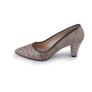 Damenschuhe aus Leder mit hohen Absätzen Modell Tiana