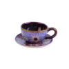 Persisches Teetassenset mit Untertasse - Soshia Keramikdesign