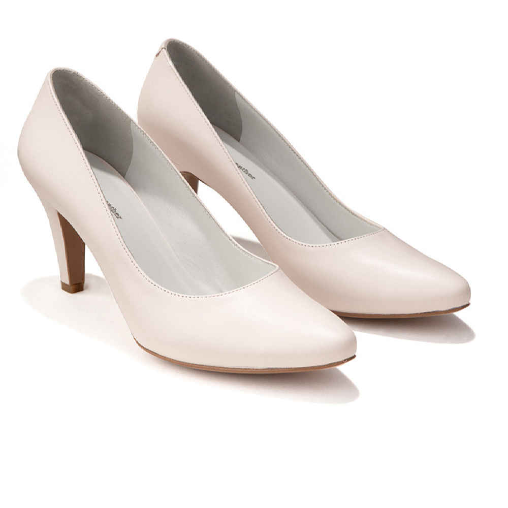 Damenschuhe aus Leder mit hohen Absätzen Modell Sepid