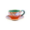 Persisches Teetassenset mit Untertasse - Behnoosh Keramikdesign