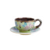 Persisches Teetassenset mit Untertasse - Mitra Keramikdesign