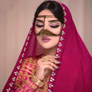 Handgefertigte Omani Burka – Golf-Burqa Jonoob Modell