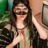 Handgefertigte Omani Burka - Golf-Burqa Jonoob Modell
