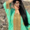 Handgefertigte Omani Burka - Golf-Burqa Jonoob Modell